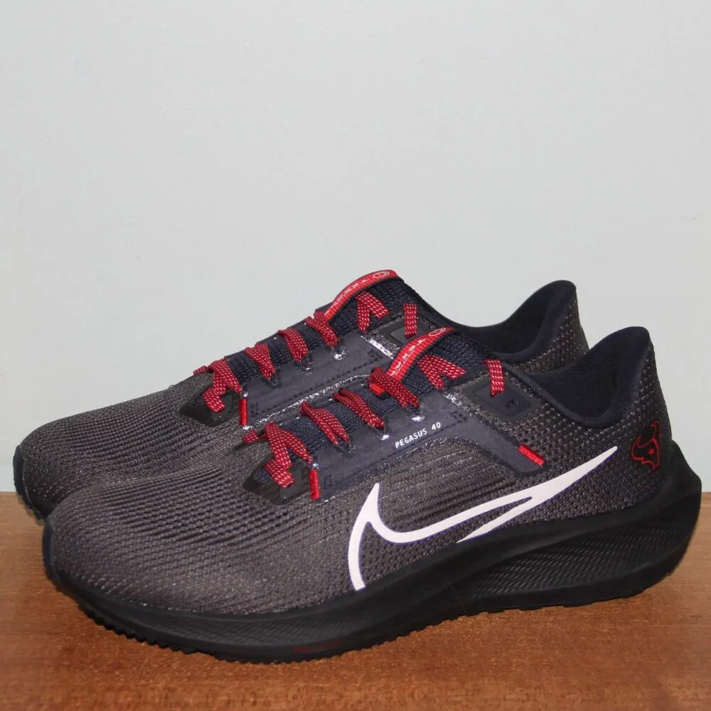 Nike Air Zoom Pegasus 40 Houston Texans Mens 8.5 Womens 10